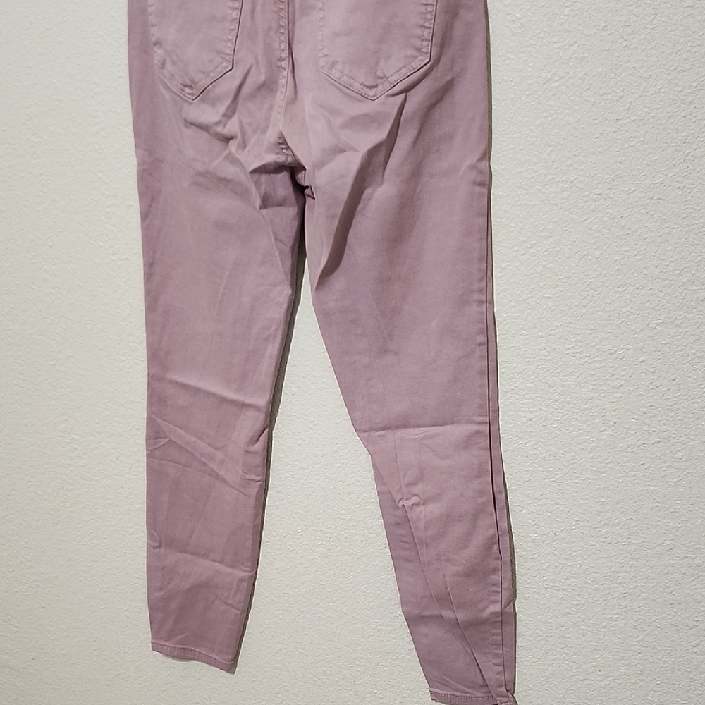 Buffalo David Bitton Pink Skinny Jeans High-Waisted - Picture 7 of 9